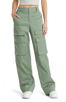 BP. Cargo Pants | Nordstrom Soft Summer Clothes, Acl Outfits, Best Cargo Pants, Denim Cargo Pants, Fringe Jacket, Fall Clothes, Soft Summer, Cargo Pants Women, Clothes Shop