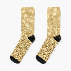 Super soft all-over printed knit socks with extra cushioning in the sole. Suitable for men and women. Sparkle golden crystals. Crystal Socks, Gold Crystals, Pride Merch, Crystal Design, Designer Socks, Knit Socks, Socks For Sale, Knitting Socks, Crew Socks