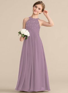 Gowns For Girls 10-12, Junior Bridesmaid Dresses Purple, Jr Bridesmaid Dresses Purple, Jr Bridesmaid Dresses Jj'shouse, Child Formal Dress Purple, Kids Bridesmaid Dress, Long Flower Girl Dresses, Girls Bridesmaid Dresses, Formal Dresses For Teens