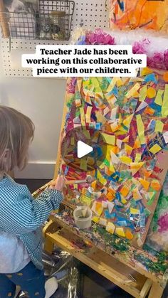 Suzanne Cotton on Instagram: "Glorious process art. ✨

Learn more about our approach at www.mulberrymethods.com. 

#reggioinspired 
#reggioinspiredteachers 
#reggioinspiredpreschool 
#handsonlearning 
#processart 
#openended 
#inquirybasedlearning 
#playbased 
#socialemotionaldevelopment 
#finemotor 
#verticaldevelopment 
#playistheworkofchildhood 
#ece 
#earlychildhoodeducation 
#earlyyearsideas 
#mulberryhouseplayschool" Reggio Collaborative Art, Collaborative Art For Preschoolers, Reggio Pattern Provocation, Reggio Emilia Art Center, School Wide Collaborative Art, Social Emotional Development, Inquiry Based Learning, Play Based