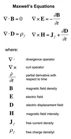 an electric field is shown in the form of a diagram with numbers and symbols on it