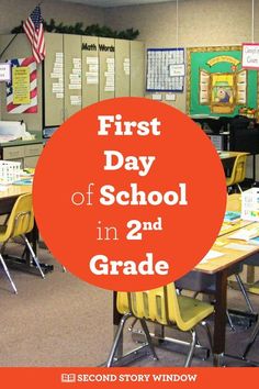 the first day of school in 2nd and 3rd grade is an important lesson for students