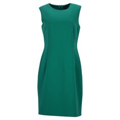 Embrace Timeless Sophistication With The Dolce & Gabbana Sleeveless Mini Dress In Green Virgin Wool. This Exquisite Dress Features A Classic Round Neck And A Sleeveless Design, Exuding Elegance And Poise. With Its Back Zip Closure, It Offers A Seamless And Streamlined Fit That Accentuates Your Silhouette, Making It The Perfect Choice For Any Special Event Or Evening Occasion. Crafted From Luxurious Virgin Wool, This Dress Combines Comfort And Style For A Truly Stunning Look. Dolce & Gabbana Slee Green Sleeveless Midi Dress For Formal Occasions, Green Sleeveless Midi Dress, Green Sleeveless Formal Dress, Superhero Dress, Daisy Print Dress, Silk Sheath Dress, Causal Dresses, Leaves Print Dresses, Dolce Gabbana Dress