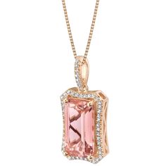 Supernatural blush Inspired by the soft, sultry hues of summer sunsets This standout pendant features a rectangular shape Peora simulated Morganite gemstone in .925 sterling silver. Technically crafted and cut for optimum brilliance, our simulated Morganite gemstones are optically identical to their mined counterparts, but they are made using alternative materials. We're big fans of eco-luxury. Handcrafted in pure .925 sterling silver goodness, this pendant has been carefully coated in an elegant rhodium finish. Our artisans are expertly trained in this process which fortifies the pendant's strength, shine and brilliance. Looking to treat yourself, just because? We're all for that. Our concierge stylists are here to help with all of your jewelry questions. Each purchase comes beautifully p Celestial Pendant, Jewelry Questions, Morganite Pendant, Morganite Gemstone, Peach Morganite, Rose Tone, Buy Necklace, Shopping Deals, Fruit Art