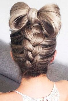 Cool Braided Back To School Hairstyles ★ Braid Bun, Dutch Braid Hairstyles, Best Wedding Hairstyles, Cool Braids, Back To School Hairstyles, Braided Hairstyles Easy, Trending Hairstyles