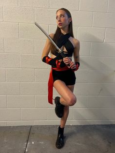 Ninja Halloween Costumes For Women, Ninja Halloween Outfit, Trajes Halloween, Ninja Halloween, Hot Halloween Outfits, Halloween Costumes Makeup