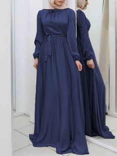 SkuCY-!123959MaterialPolyester , Nylon StyleLoose , Long Sleeves FeatureTied Waist , Pleated , Solid Color OccasionGoing out , Casual , Simple SeasonsSpring , Summer , Autumn TypeMaxi Dresses ColorPINK,GRAY,BLACK,PURPLE,BURGUNDY,NAVY BLUE,CHAMPAGNE,INK GREENSizeS,M,L,XL,2XL Please consult the size chart we provide for this item's measurements to help you decide which size to buy.Please note: There may be 1-3cm differ due to manual measurement. CMINCHBustShoulderSleeveLengthS943959138M1004060140L Lavender Labyrinth, Blue Champagne, Tie Waist Maxi Dress, Trench Coat Dress, Purple Burgundy, Purple Maxi, Loose Maxi Dress, Maxi Dress Navy, Pleated Midi Dress