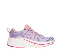 Skechers Max Cushioning Elite 2. 0 Women’s Running Shoe Run for life in the Max Cushioning Elite 2. 0 women's running Shoe from Skechers. Featuring a mesh upper with haptic print lines for extra style, this lace-up Sneaker has NRT for smoother transitions. The copper-infused Skechers Air-Cooled Goga Mat™ insole & ULTRA GO platform offer high-rebound cushioning while the outsole provides flexible traction. Mesh/synthetic upper Lace-up closure Natural Rocker Technology Air-Cooled Goga Pink Sneakers For Light Exercise, Purple Sneakers For Light Exercise, Casual Purple Running Shoes For Light Exercise, Rack Room, Rack Room Shoes, Running Shoe, Womens Running Shoes, Rocker, Running Shoes