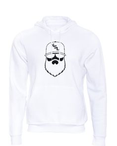 ARE YOU READY FOR SOME BEARD LEAGUE?! Welcome to the 2022 Gridiron Collection. You can find all teams here for a limited time only, so be sure to grab your favorites before they go back into our vault! This hoodie is made with quality print work that will make it one of your favorites that you never want to take off. 80% cotton, 20% polyester fleece Medium-heavy fabric (8.5 oz /yd²) Unisex Style Hoodie suitable for both men and women Adjustable, jersey-lined hood Ribbed knit cuffs and waistband White Sports Fan Hoodie For Fan Merchandise, White Hoodie With Team Logo For Fans, White Hoodie With Team Logo For Streetwear, White Team Logo Hoodie For Sports Season, White Hoodie With Team Logo For Sports Season, All Team, Style Hoodie, White Hoodie, Grey Hoodie