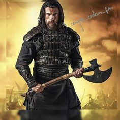 Turgut Alp, Warrior Names, Turkish Clothing, Dirilis Ertugrul, Ertugrul Ghazi, Beautiful Series, Cute Black Wallpaper