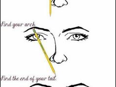 Eyebrow basic maintenence ✄ Eyebrow Tutorial Shaping, Eye Makeup Images, Brow Tutorial, Eyebrow Tutorial, Eyebrow Shape, The Arch, Take Your Time