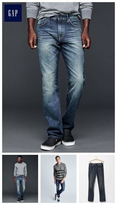 ORIGINAL 1969 straight fit jeans - The classic wear-with-all. Mens Jeans Outfit, Stylish Jeans For Men, Stylish Jeans, Jeans For Men, Straight Fit Jeans, Relaxed Fit Jeans, Pocket Jeans, Over 40, Denim Fashion