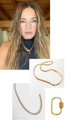 This icon stack was mixed by my favorite muse Jenna Menard. The above is Hennie herringbone 15.5-16 inch The petite baguette tennis chain and clipped together with the carabiner clasp! sold as a bunch Please measure your neck with a string- or tape measure to ensure the fit will be as desired. Everyones neck is different and it is hard to guage sizing without measuring. Jenna Menard, Tennis Chain, Tape Measure, Herringbone, Muse, Tennis, My Favorite, Bundles, Chain