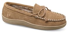 Propét’s economical Trapper moccasin slipper. Made in sizes to 16 in 3E and 5E widths. Moccasin Slipper, Moccasins Slippers, Moccasins, Boat Shoes