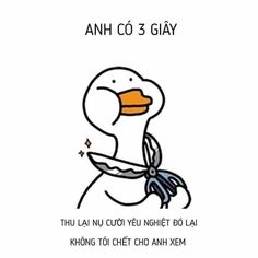 an image of a cartoon duck with a knife in its mouth and the words, ahh co 3 glay