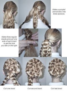 Braid Hairstyle, Hair Stylies, Hair Up Styles, Aesthetic Hair, Hair Dos, Hair Designs, Pretty Hairstyles, Up Hairstyles, Hair Hacks