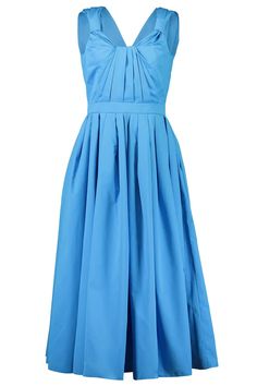 Sleeveless Midi Day Dress – Marissa Collections Dress In, Alexander Mcqueen Clothing, Garden Party Dress, Marissa Collections, Lapis Blue, Couture Runway, Big Fashion, Day Dress, Luxury Brands