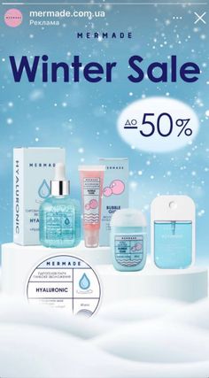 the winter sale is on and it's up to 50 % off for all