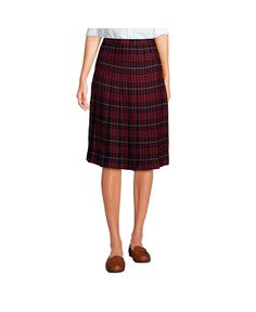 in stock Plaid Skirted Bottoms With Lined Skirt, Plaid Relaxed Work Skirt, Casual Pleated Plaid Skirt, Knee-length Plaid Bottoms For Fall, Fitted Plaid Midi Skirt, Classic Plaid Skirt For Fall, Plaid Knee-length Bottoms For Fall, Casual Plaid Pleated Skirt, Plaid Skirted Bottoms For Fall