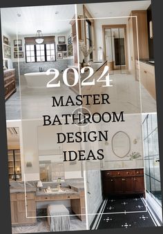 ✓A master bathroom is the retreat of the home. Whether you have a small bathroom or a luxury bathroom... youre remodelling your bathroom in 2024...is guide has tons of designer inspiration and tips. Find trends on vanity...rrors...ghting and more! In this blog post youll Bathroom 2024, Bathroom Beautiful, Beautiful Master Bathrooms, Master Bath Design, Master Bath Renovation, Bathrooms Luxury, Master Bathrooms, Bathroom Remodel Pictures, Contemporary Bathroom Designs