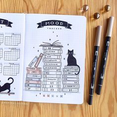 Bullet Planner Ideas, Bullet Journal Entries, October Books, Book Reading Journal, Planner Writing, Bullet Journal Tracker