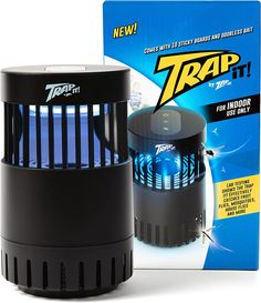 PRICES MAY VARY. All Trap, No Zap: with no exposed voltage, Trap It!’s a more peaceful solution to fruit flies and other pesky insects compared to traditional bug zapper; indoor use only. Works best at night. Effective: Compared to market leading indoor bug catcher's we trapped more fruit flies than leading competitors in independent lab testing, perfect for kitchens, pantries, living areas, or near house plants. Easy to Use: plug in and Trap It!’s light sensor does the rest, automatically turni Catch Fruit Flies, Indoor Fly Trap, Mosquito Catcher, Bug Catcher, Fly Zapper, Bug Trap, Bug Activities, Bait Trap, Glue Traps