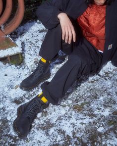 1460 Trinity Wintergrip Waterproof Boots in Black | Dr. Martens