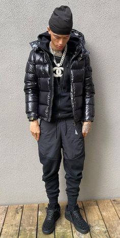 Central Cee Clothing, Central Cee Uk Drip, Central Cee Moncler, Central Cee Fits, Hood Style Outfits Men, Central Cee Nike Tech, Central Cee Tech Fleece, Central Cee Drip, Central Cee Style