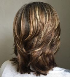 Medium Textured Hair, Summer Highlights, Shag Haircuts, Curly Haircuts