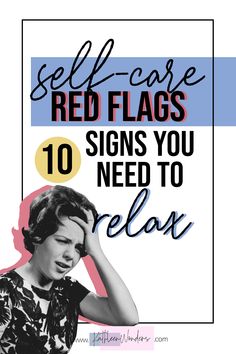 Majority of us are guilty of putting self-care on the back burner. Here are 10 self-care red flags that say you must get some me-time STAT.  #selfcare #relax #redflags #selfcaresigns #signsofstress Lack Of Self Love, Flag Signs, Lack Of Sleep, Care Quotes, Mom Help, Red Flag