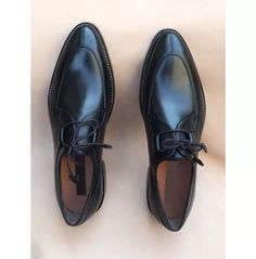 Introducing our Handmade Men Black Leather Shoes with Lace up Closure, the perfect pair of formal shoes for any occasion. Crafted with the utmost care and precision, these dress shoes are designed to elevate your style and provide unmatched comfort.
Key Features:
1. Premium Quality Leather: Made from genuine leather, these shoes offer exceptional durability and a luxurious feel. The upper is crafted from genuine leather, ensuring a sleek and polished appearance.
2. Soft Calf Leather Lining: The lining of these shoes is made from soft calf leather, providing a comfortable and breathable experience throughout the day. Say goodbye to sweaty feet and hello to all-day freshness.
3. Genuine Leather Sole: The sole of these shoes is also made from genuine leather, ensuring excellent traction and d Formal Dress Shoes, Men Formal, Black Leather Shoes, Formal Looks, Formal Shoes, Formal Dress, Perfect Pair, Leather Shoes, Calf Leather