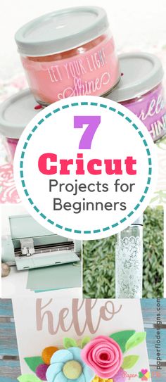 the 7 cricut projects for beginners