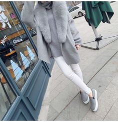 FREE SHIPPING Fashion Women's Spring Woolen Coat Animal Fur Large Size Warm Wool Coat Loose Thick Long Jacket JKP2926 Wool Winter Coat, Types Of Coats, Animal Fur, Fall Coat, Woolen Coat, Long Jacket, Women Sleeve, Winter Coats Women, Office Ladies