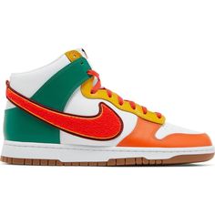 Style: Dr8805-100 Color: White/Habanero Red/Malachite Gender: Mens Nike Multicolor Sneakers With Contrast Sole, Nike Multicolor High-top Sneakers With Rubber Sole, Nike Multicolor Leather Sneakers, Multicolor Nike Leather Sneakers, Nike Multicolor Leather Basketball Shoes, Multicolor High-top Sneakers With Red Sole, Green Sneakers With Red Sole For Sports, Sporty Multicolor High-top Sneakers With Gum Sole, Green Sneakers With Red Sole And Round Toe