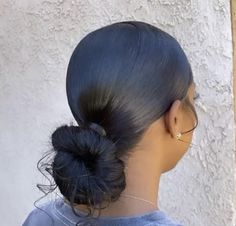 Weave Ponytail Hairstyles, Black Ponytail Hairstyles, Flat Iron Hair Styles, Natural Hair Styles Easy, Slick Hairstyles, Hair Ponytail Styles, Dope Hairstyles, Sleek Ponytail