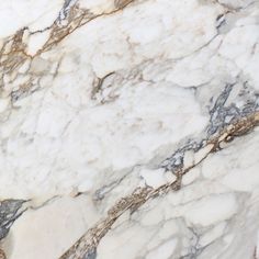 the marble is white and black with gold accents on it's edges, as well as text that reads calacatta fantasy home italian white marble marble