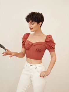 Pixie Haircut Reference, Short Hair Styles Boycut, Boycut For Women Aesthetic, Men Haircut On Women, Boyscut Haircut For Women, Heartthrob Haircut Women, Girls With Short Hair Like Boys, Short Hair Feminine Outfits, Short Boy Haircut For Woman