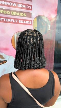 Braids With Barrel Ends, Diy Hair Wig, Cornrows Natural Hair, Braided Hairstyles For Black Women Cornrows, Natural Hair Stylists, Short Box Braids, Big Box Braids Hairstyles