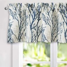 Elegant tree branch botanic pattern, abstract and modern aesthetics make your home/office more elegant. Our Tree Branch botanic pattern linen blend window valance is perfect for living room, bedroom, dining room, kids room or any indoor and outdoor space of your home. Hang this valance on its own, or pair with our DriftAway matching panels to give your windows a perfect finish. Color: Gray. Ink Printing, Best Windows, Curtain Valance, Window Insulation, Window Valance, Valances, Linen Curtains, Room Darkening