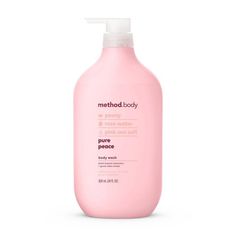 Method Body Wash - Pure Peace - 28 Fl Oz : Target Method Lotion, Body Wash Aesthetic, Wash Aesthetic, Method Body Wash, Best Body Wash, Pink Sea Salt, Bridal Store, Bridal Stores, Body Cleanser