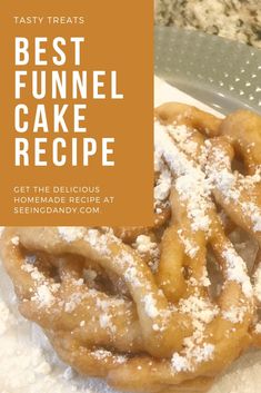 the best funnel cake recipe get the delicious homemade recipe at handmade treats with cinnamon rolls