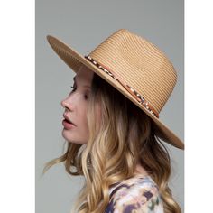 *Ruggine* Gorgeous Featuring A Double Trim With Animal Print And Wide Brim With Inner Adjustable Band Panama Hat *100% Paper *Approx. Circumference 22.5" Crown Height 4.5" Brim 3.25" *Adjustable Band *Imported Casual Brown Hat For Fall, Lightweight Brown Hats For Spring, Lightweight Brown Spring Hat, Trendy Lightweight Brown Hats, Adjustable Brown Hats For Spring, Casual Hats For Day Out In Fall, Casual Fall Hat For Day Out, Canada Goose Hat, Vacation Hat