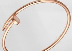 CRB6062517 - Juste un Clou bracelet SM - Pink gold - Cartier Juste Un Clou Bracelet, Design Model, Free Spirit, 18k Rose Gold, Ring Bracelet, Pink Gold, Cartier, Pink And Gold, Necklaces Bracelets