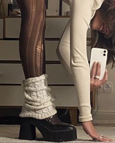 High Heels Outfit, Foto Tips, Neue Outfits, Mode Inspiration, Style Outfits, Leg Warmers