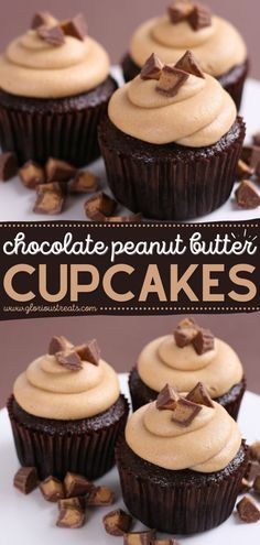 Chocolate Peanut Butter Cupcakes, chocolate desserts, easy to make sweet treats Butter Cupcake Recipe, Thick Heels Pumps, Chocolate Peanut Butter Cupcakes, Chocolate Cupcakes Moist, Peanut Butter Cupcakes, Butter Cupcakes, Cupcake Recipes Chocolate, Lost 100 Pounds, Peanut Butter Frosting