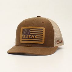 Ariat Hats, Mens Cap, Dream Things, Oil Skin, Flag Hat, Men's Baseball Cap, Fashion Cap