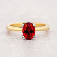 Classic Ruby Ring With Polished Round Cut, Classic Round Cut Ruby Ring With Polished Finish, Timeless Polished Ruby Ring, Classic Yellow Gold Ruby Ring With Polished Finish, Red Sapphire Ring With Brilliant Cut, Red Oval Sapphire Ring With Brilliant Cut, Classic Red Diamond Ring With Polished Finish, Classic Ruby Rings With Polished Finish, Fine Jewelry Ruby Ring With Polished Finish