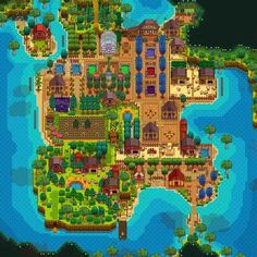 an image of a map that looks like it is from the legend of zelda