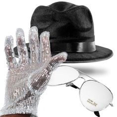 PRICES MAY VARY. Retro MJ-Inspired Costume Props – Inspired by the “Bad” LP record this MJ costume set comes with black fedora hat, sequined glove, and sunglasses. Classic Iconic Look and Details – Like our other Halloween and cosplay accessories our adults and kid’s MJ costume is made to look just like the real thing from the 80s. Party Like a Pop Star – This MJ cosplay set makes a great addition to a company Halloween party, cosplay convention look, or for having a little fun with friends. One Black Novelty Costume Accessories For Winter, Novelty Black Costume Accessories For Winter, Fitted Novelty Cosplay Costume Accessories, Fitted Novelty Costume Accessories For Cosplay, Black Winter Party Costumes, Novelty Costumes For Winter Costume Party, Novelty Winter Costumes For Costume Party, Novelty Costumes For Costume Party In Winter, Black Themed Party Costumes