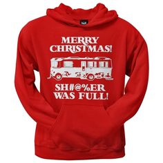 Merry Christmas Shitter Was Full Griswolds Hoodie Sweatshirt-tvso Vacation Items, Lampoons Christmas Vacation, Griswold Family Christmas, Griswold Family, Griswold Christmas, Ugly Holiday Sweater, National Lampoons Christmas, Lampoons Christmas, Christmas Apparel